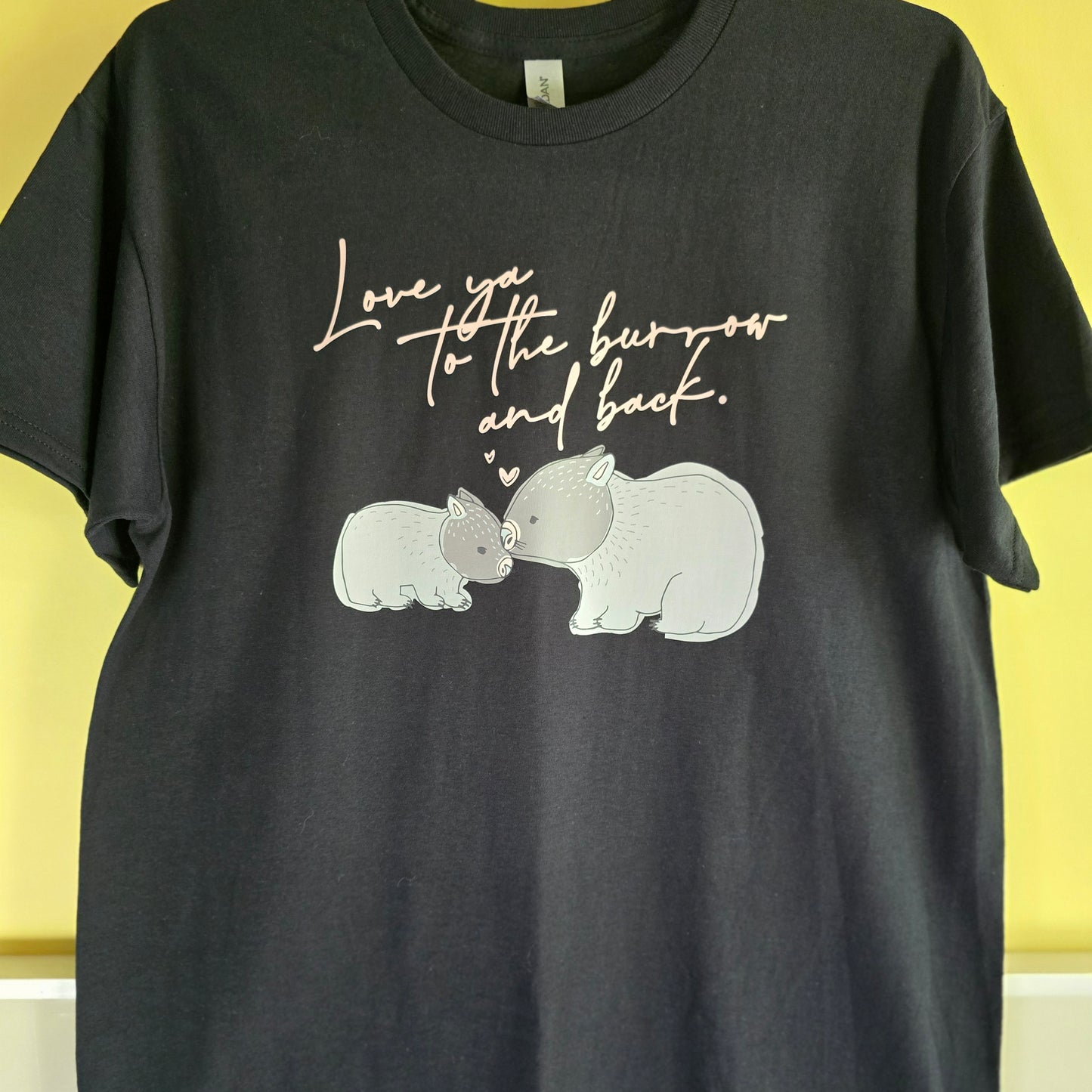 Women's "Love ya to the burrow & back" T shirts