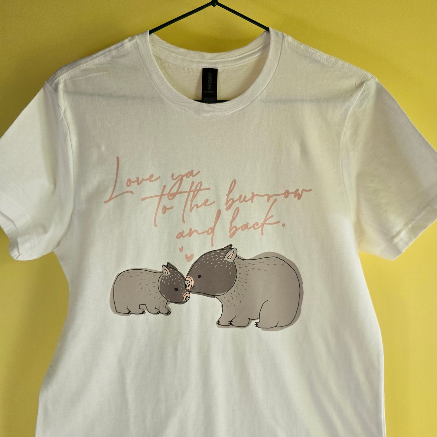 Women's "Love ya to the burrow & back" T shirts