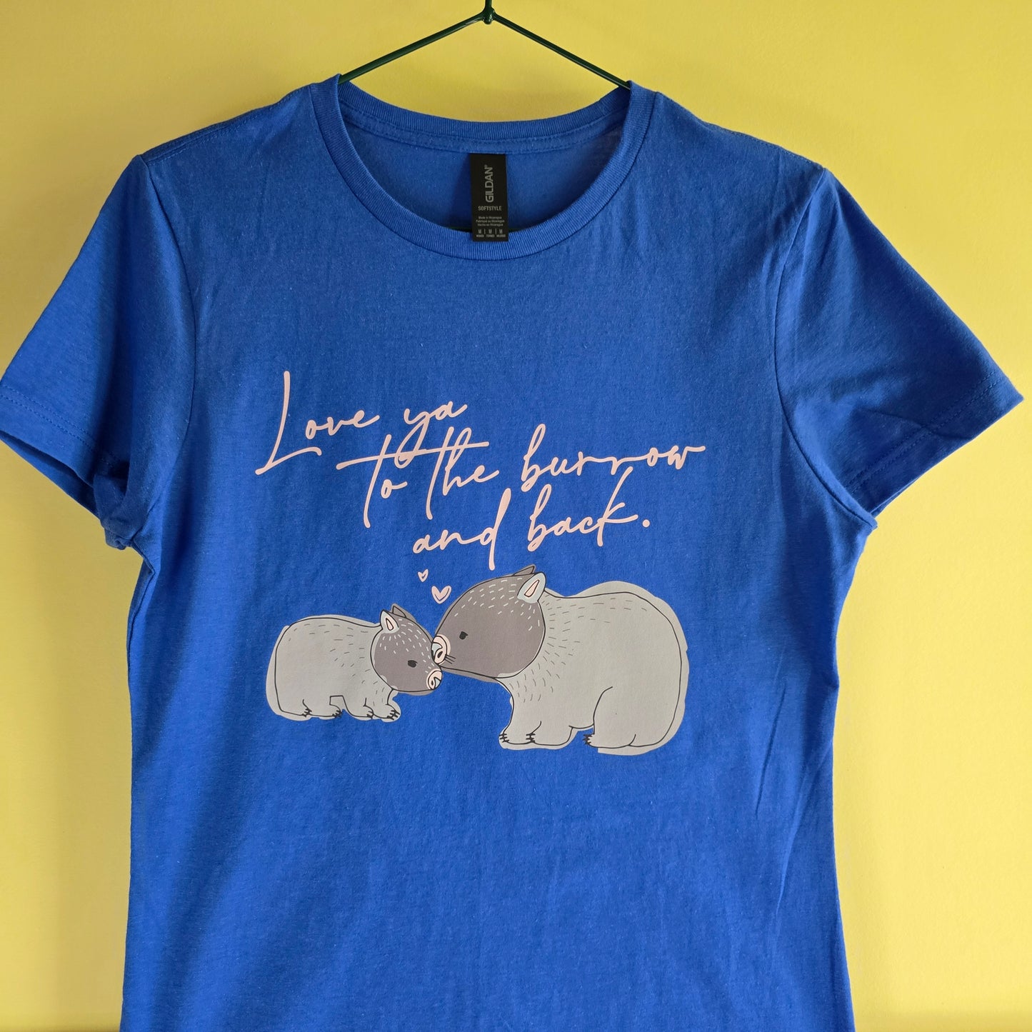 Women's "Love ya to the burrow & back" T shirts