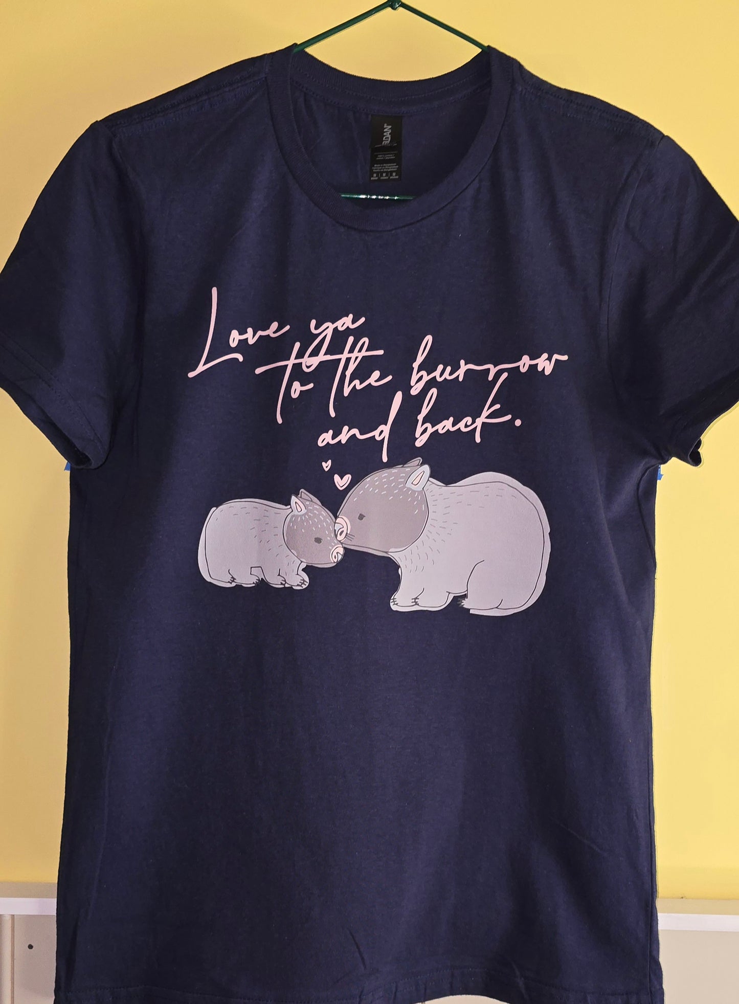 Women's "Love ya to the burrow & back" T shirts