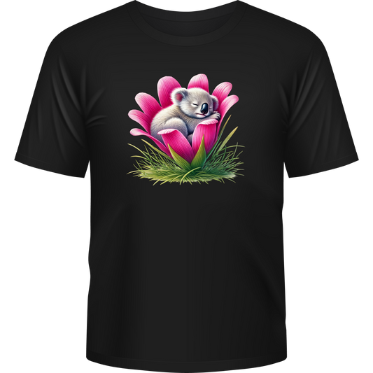 Flower Baby Koala T-Shirt