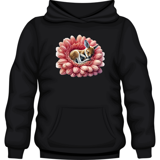 Flower Baby Kangaroo Hoodie