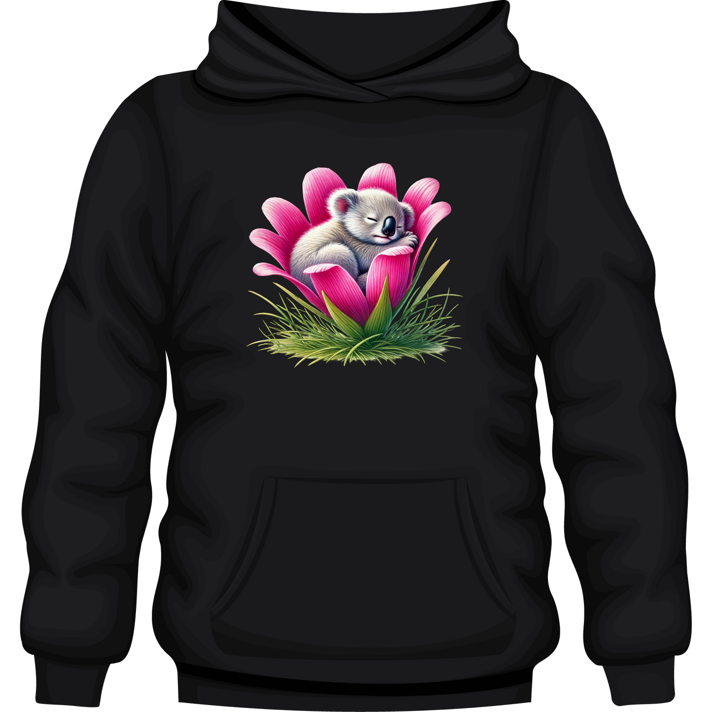 Flower Baby Koala Hoodie