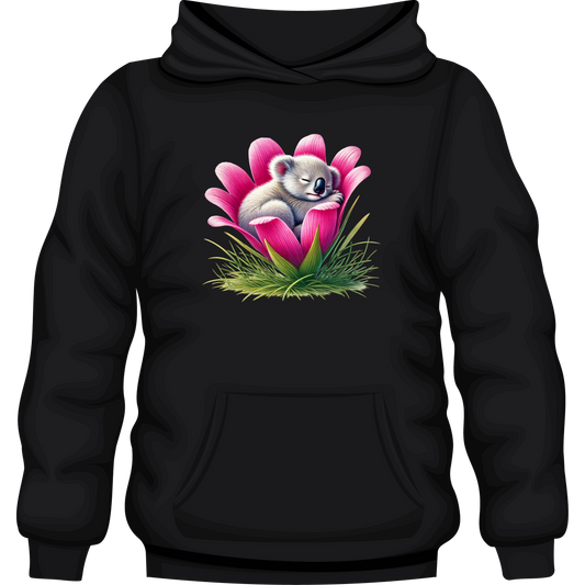 Flower Baby Koala Hoodie