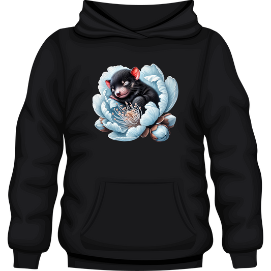 Flower Baby Tasmanian Devil Hoodie