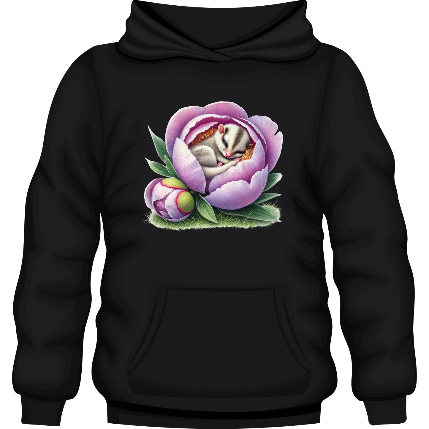 Flower Baby Sugar Glider Hoodie