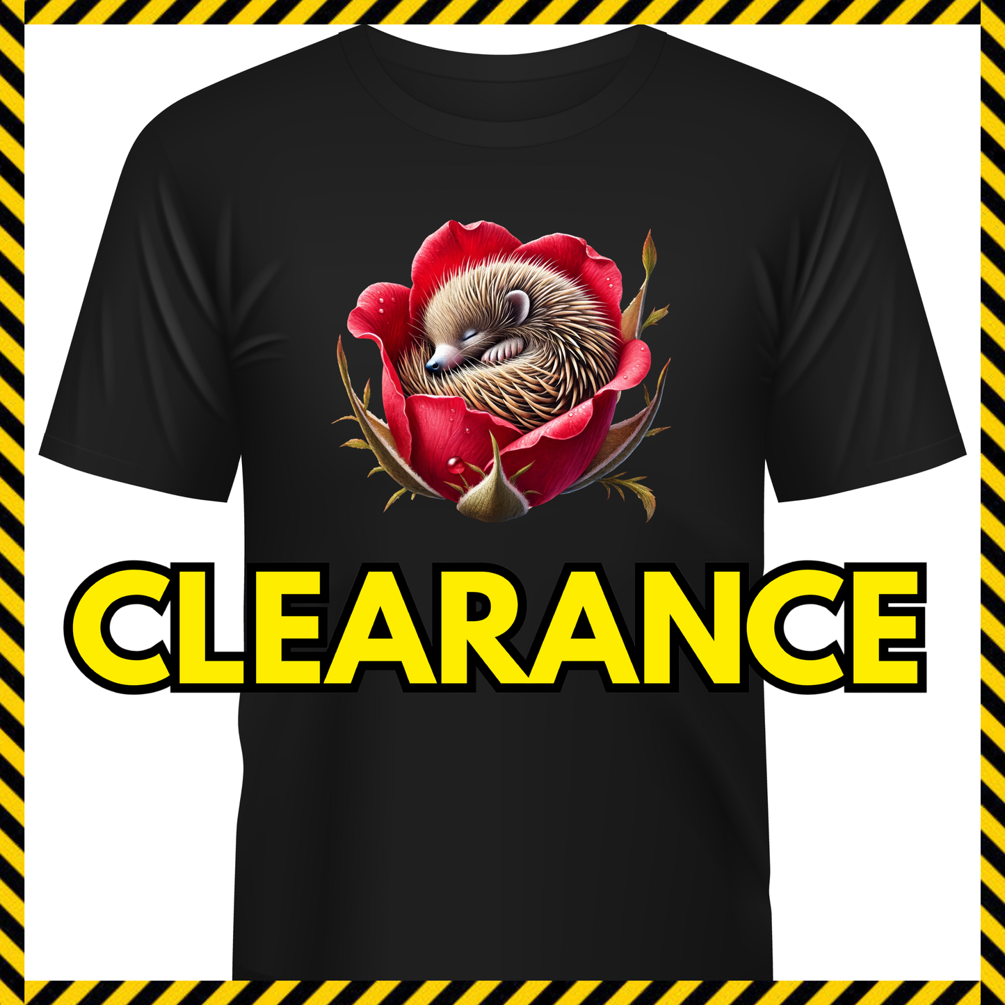 (Clearance) Flower Baby Echidna T-Shirt