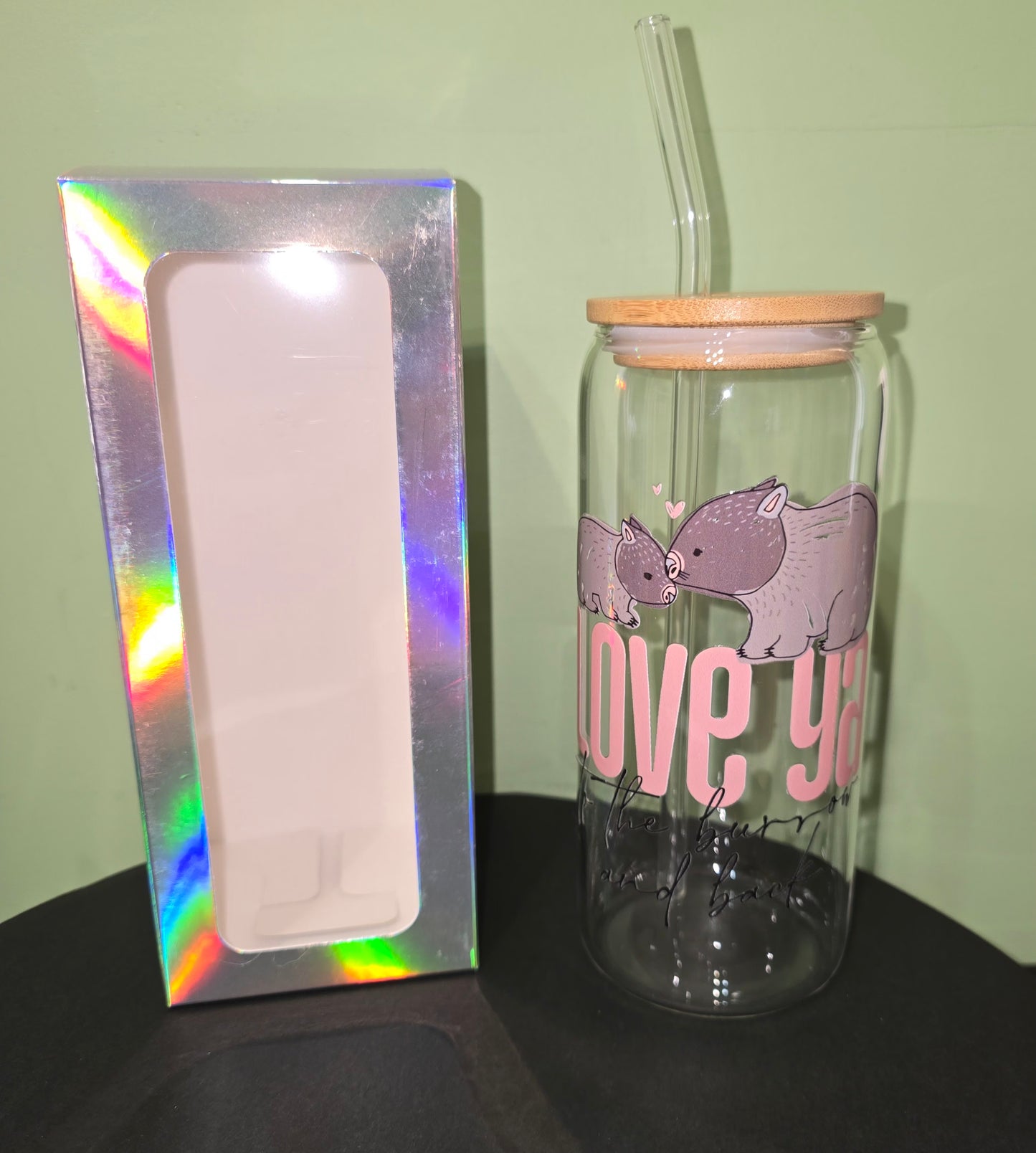 16oz Glass Tumbler