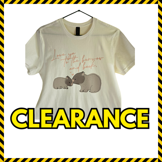 Women's "Love ya to the burrow & back" T shirts