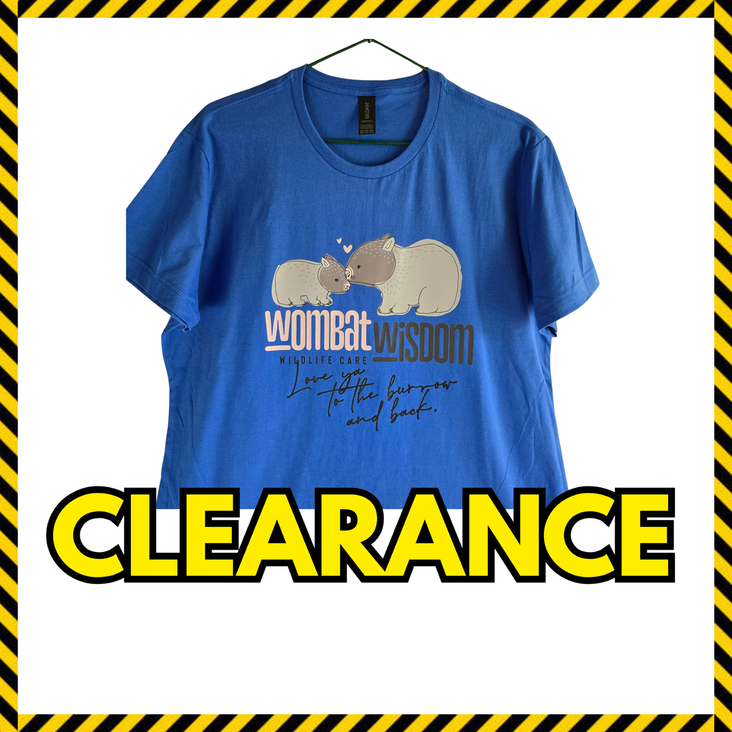 (Clearance) Women's Love ya to the burrow& back" T shirts