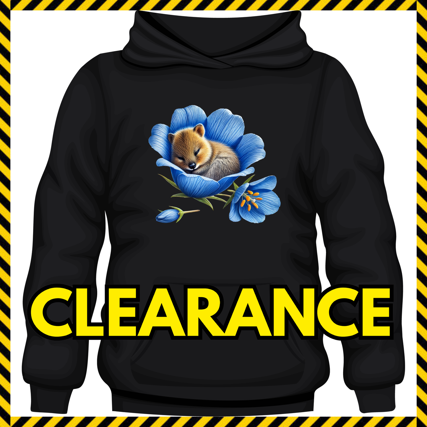 (Clearance) Flower Baby Quokka Hoodie