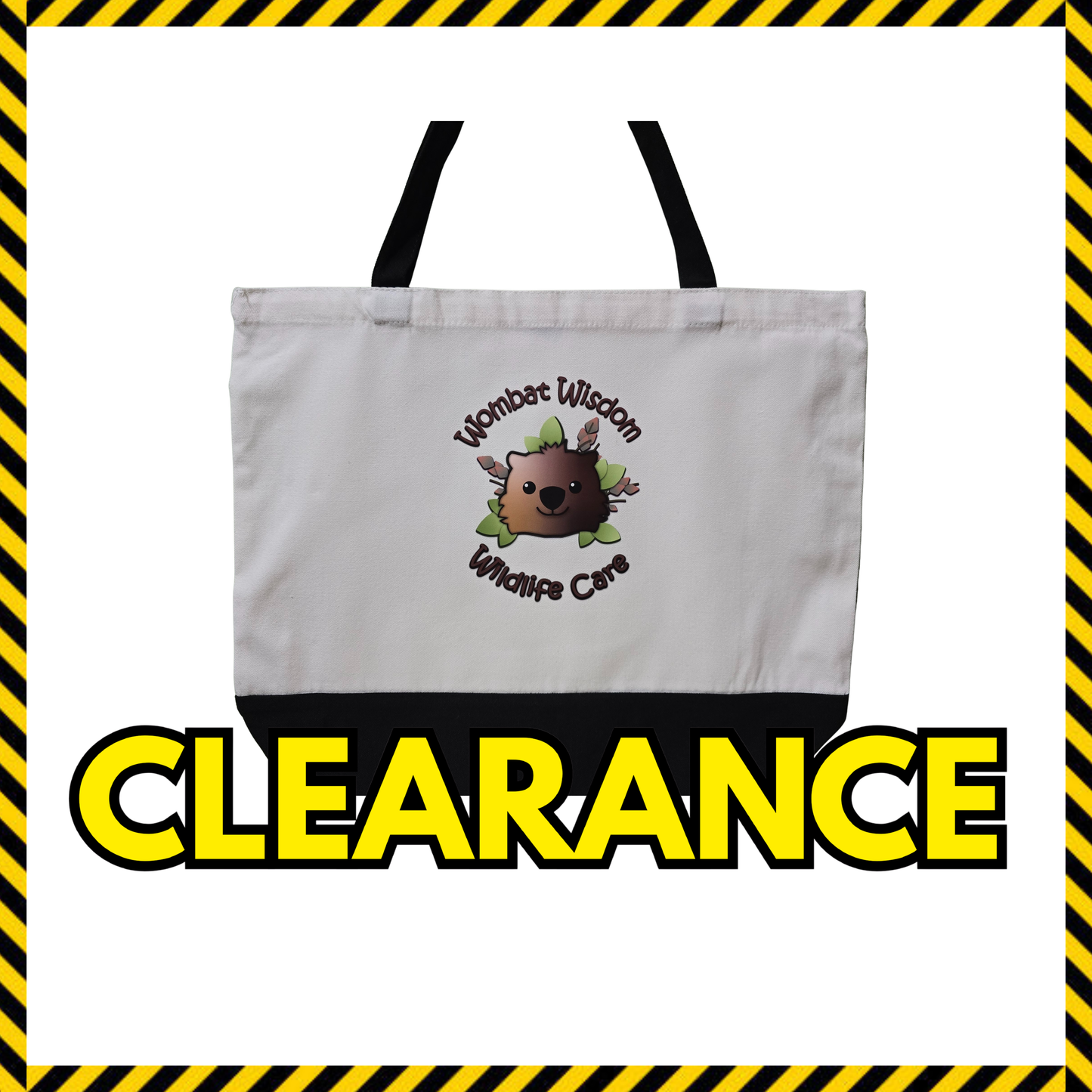 (Clearance) Large Cotton Tote Bag