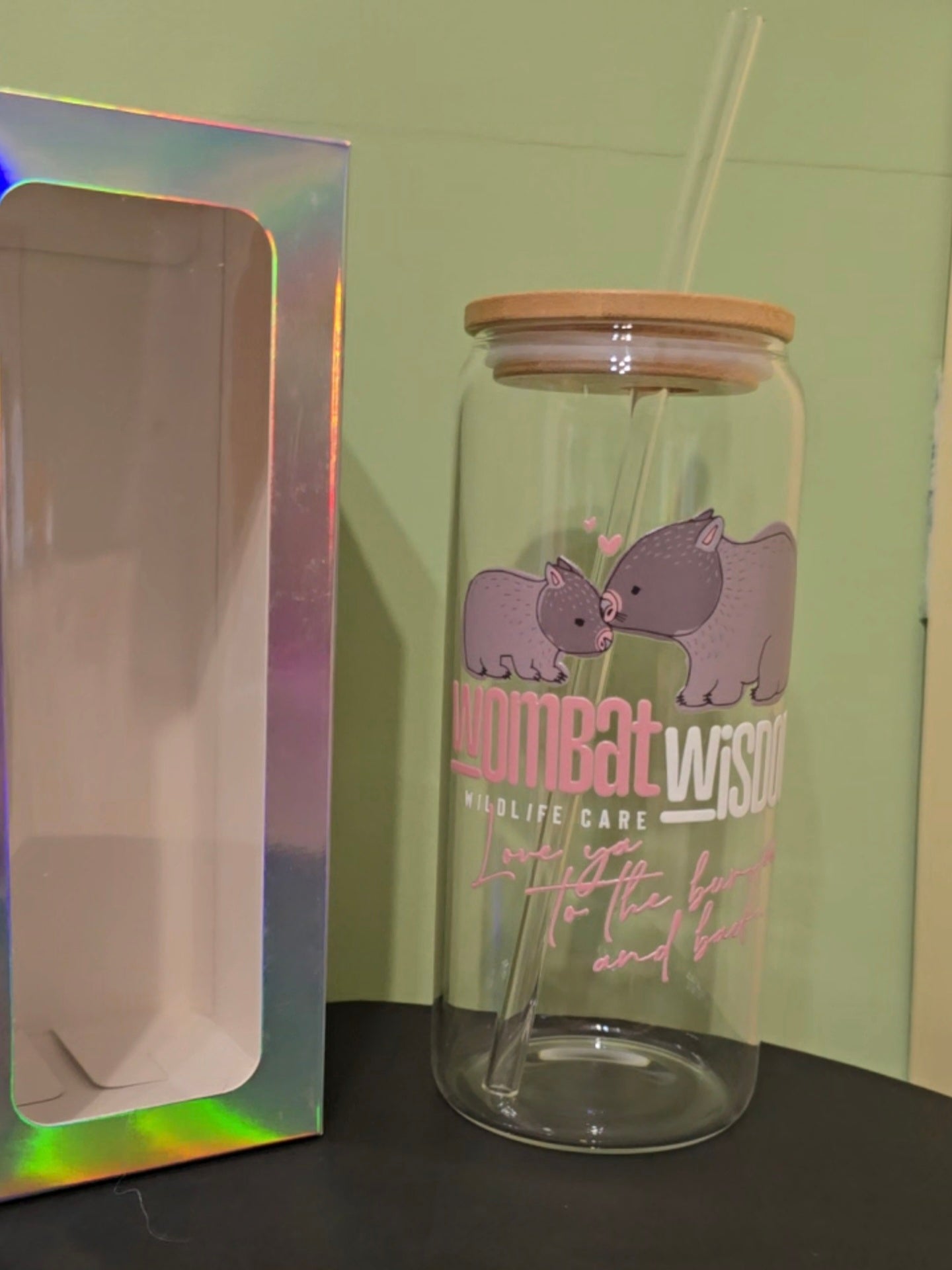 16oz Glass Tumbler