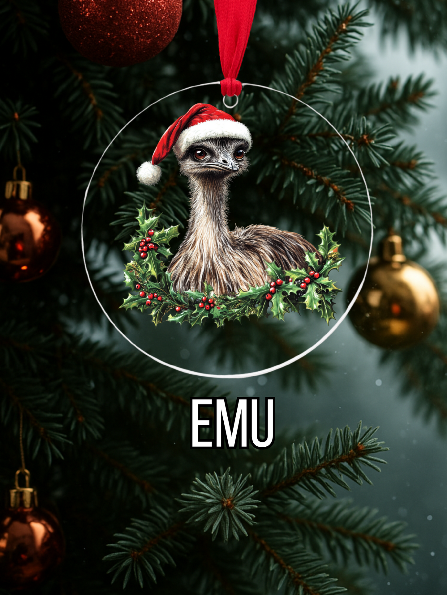 (🎄New Design Release!🎄) - 2D Flat Christmas Baubles